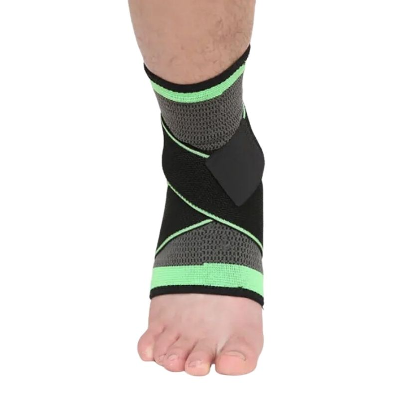 Fotledsstöd | Stabiliserande Kompressionsbandage med Justerbara Remmar | Optimal Komfort och Stöd för Aktiva Livsstilar 1