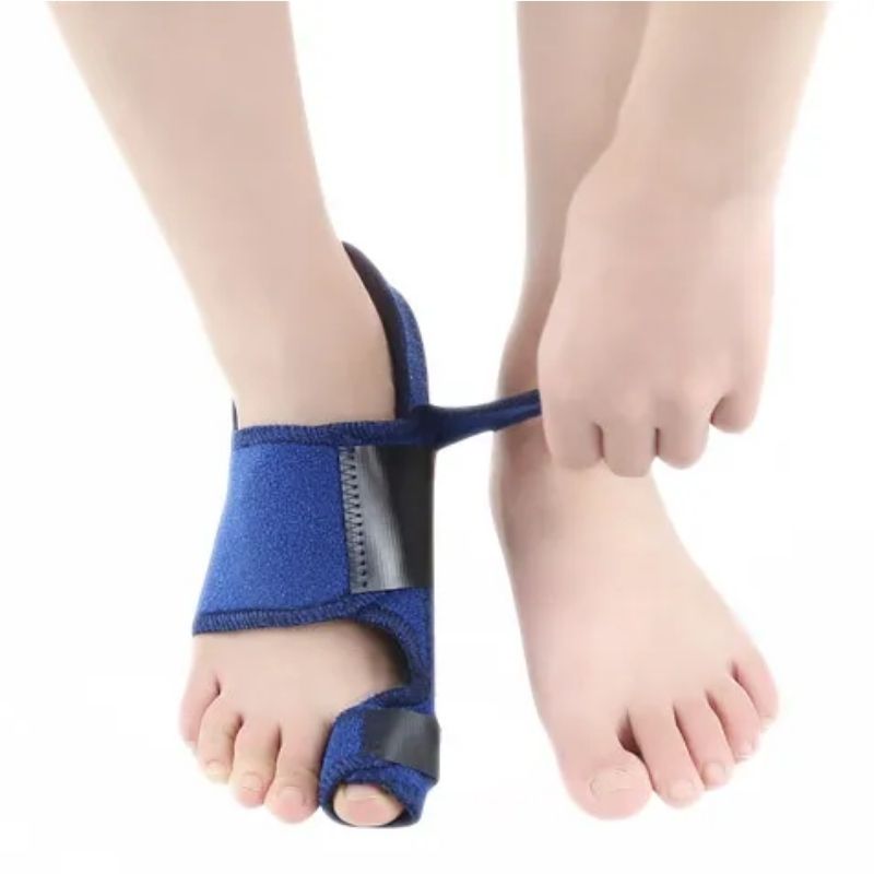 Fotsupport | Stödskena för Hallux Valgus med Justerbara Kardborrband | Optimal Stabilitet och Smärtlindring för Fötterna 1