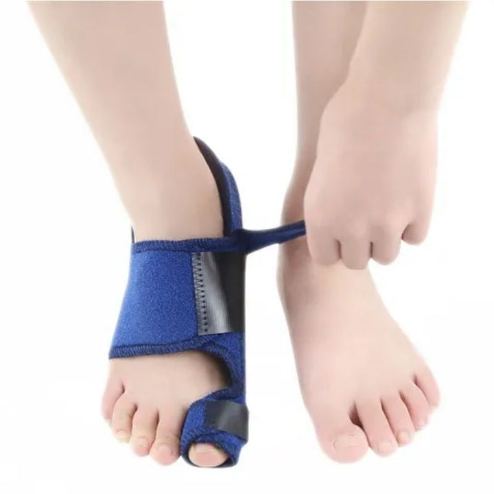 Fotsupport | Stödskena för Hallux Valgus med Justerbara Kardborrband | Optimal Stabilitet och Smärtlindring för Fötterna 1