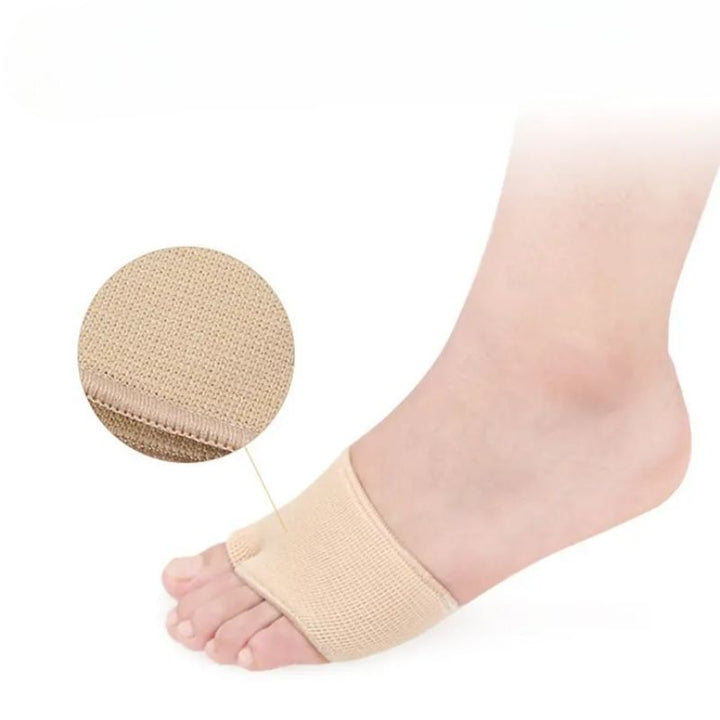 Framfotsskydd | Silikonkudde för Smärtlindring &amp; Komfort | Elastiskt Spandexmaterial för Omedelbar Lättnad 4