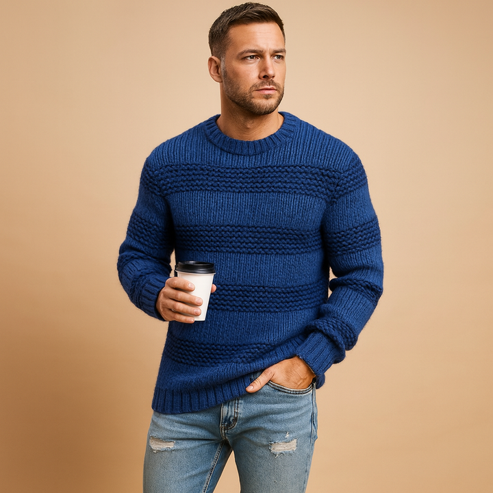 Gant Herr Tröja | Fair Isle Jumper med Klassisk Design | Varm och Bekväm för Kalla Dagar 3