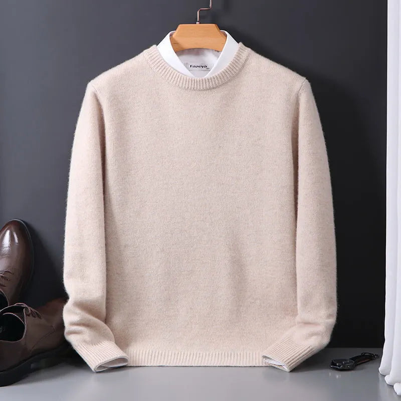 Gant | Herr Tröja med Rund Hals och Ribbad Design | Avslappnad Passform för Mångsidig Stil 3