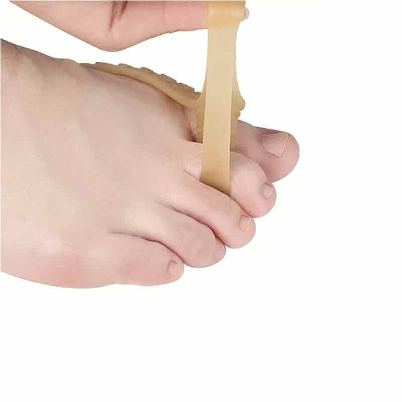 Hallux Valgus Skydd | Fotvård med Andningsbart Material | 2-Pack för Smärtlindring och Komfort 4
