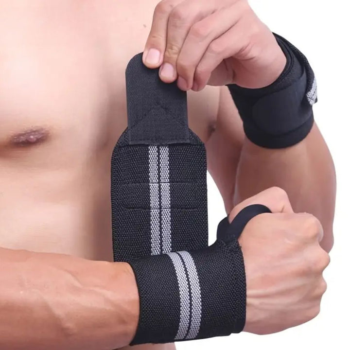 Handledsstöd | Rejäla Wrist Wraps med Hög Elasticitet | Optimal Stabilitet för Tunga Lyft 0