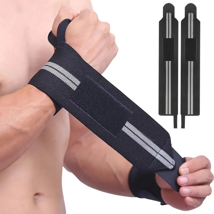Handledsstöd | Rejäla Wrist Wraps med Hög Elasticitet | Optimal Stabilitet för Tunga Lyft