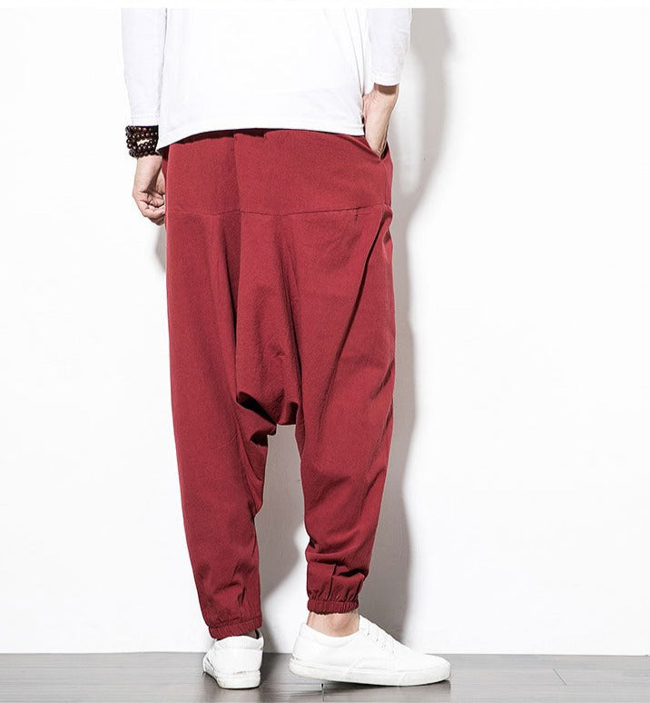 Harem Joggers | Bekväma Joggingbyxor med Justerbart Midjeband | Modern Streetwear för Avslappnad Stil 2