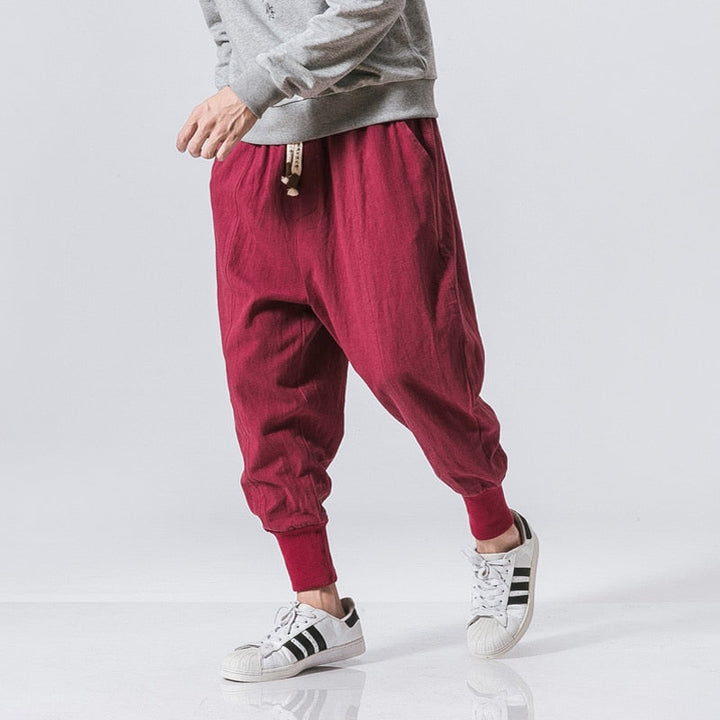 Harem Joggers | Bekväma Joggingbyxor med Justerbart Midjeband | Modern Streetwear för Avslappnad Stil 3