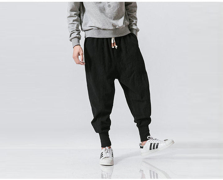 Harem Joggers | Bekväma Joggingbyxor med Justerbart Midjeband | Modern Streetwear för Avslappnad Stil 4