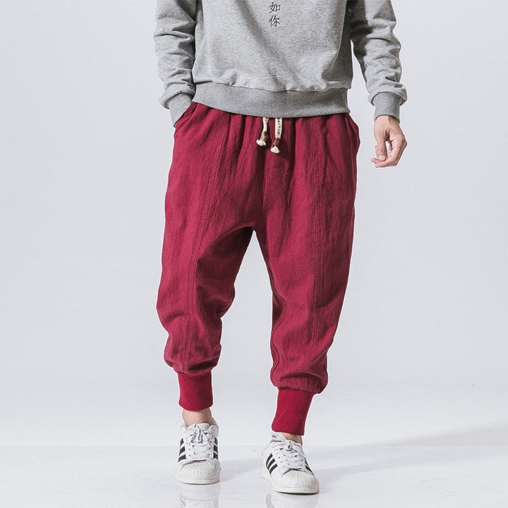Harem Joggers | Bekväma Joggingbyxor med Justerbart Midjeband | Modern Streetwear för Avslappnad Stil 5