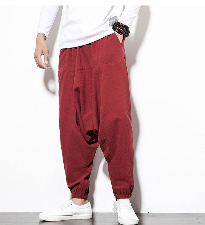 Harem Joggers | Bekväma Joggingbyxor med Justerbart Midjeband | Modern Streetwear för Avslappnad Stil 6