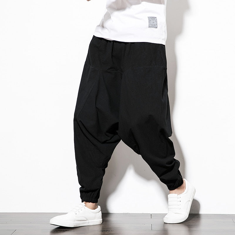 Harem Joggers | Bekväma Joggingbyxor med Justerbart Midjeband | Modern Streetwear för Avslappnad Stil 7