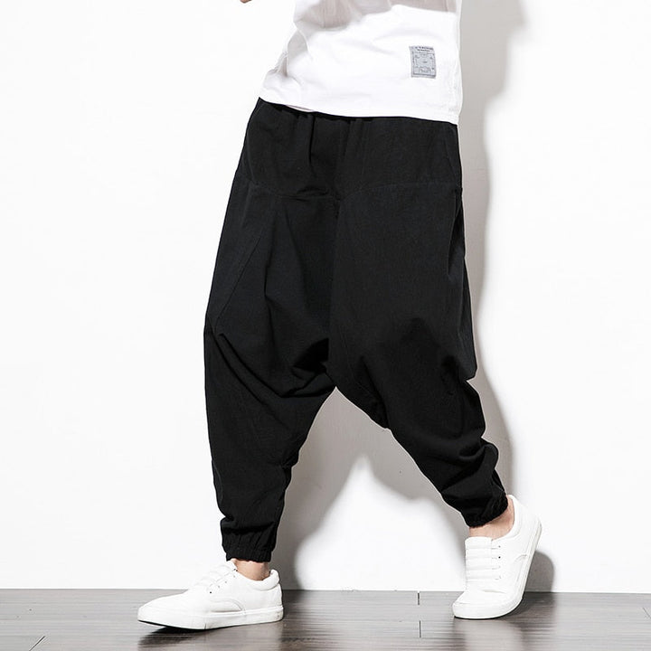 Harem Joggers | Bekväma Joggingbyxor med Justerbart Midjeband | Modern Streetwear för Avslappnad Stil 7