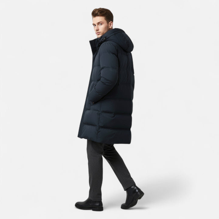 Isolerad Vinterparka för Män med Vind- och Vattenavvisande Skydd | Modern Design för Kalla Dagar 3