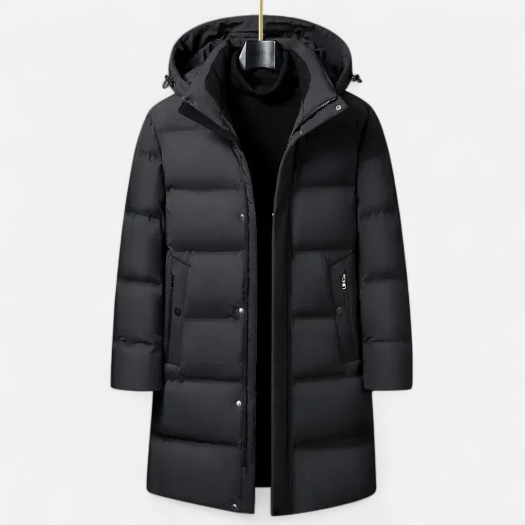 Isolerad Vinterparka för Män med Vind- och Vattenavvisande Skydd | Modern Design för Kalla Dagar 4