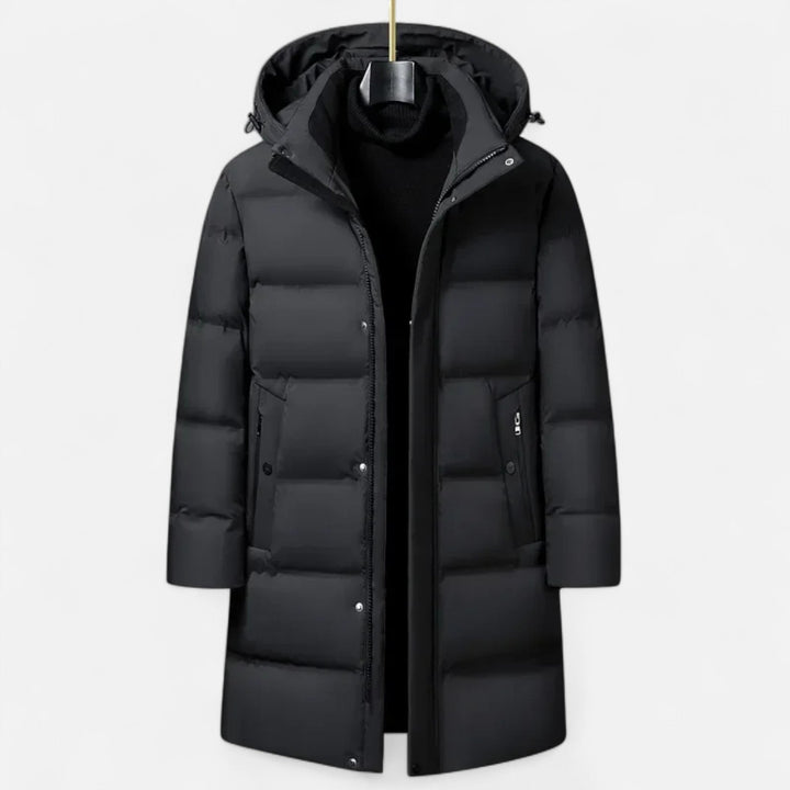 Isolerad Vinterparka för Män med Vind- och Vattenavvisande Skydd | Modern Design för Kalla Dagar 4