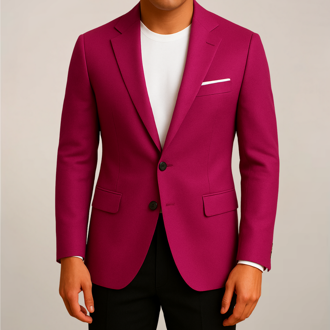Klassisk Kavaj | Skräddarsydd Kavaj för Män med Enkelknäppt Design | Elegans för Alla Tillfällen 1