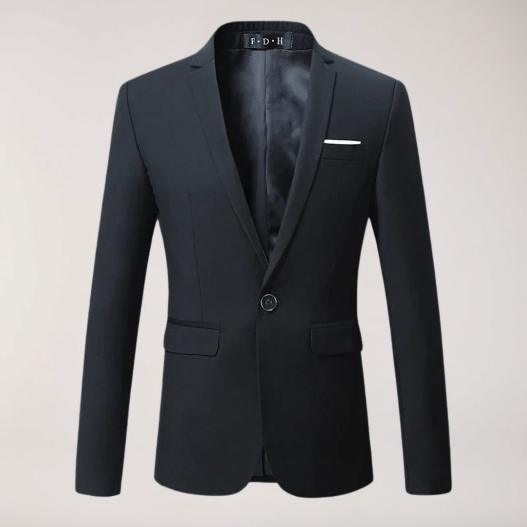 Klassisk Kavaj | Skräddarsydd Kavaj för Män med Minimalistisk Design | Perfekt för Kontorskläder och Formella Tillfällen 0