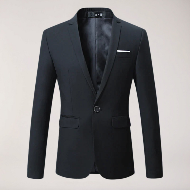 Klassisk Kavaj | Skräddarsydd Kavaj för Män med Minimalistisk Design | Perfekt för Kontorskläder och Formella Tillfällen 0