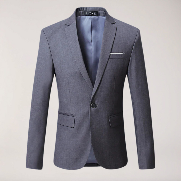Klassisk Kavaj | Skräddarsydd Kavaj för Män med Minimalistisk Design | Perfekt för Kontorskläder och Formella Tillfällen 1