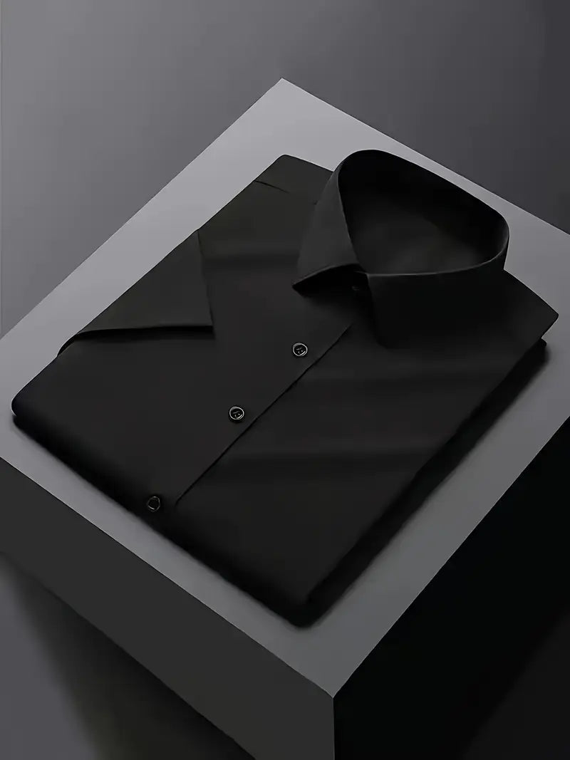 Klassisk Vit Klänningsskjorta för Män med Slim Fit Design | Elegant Look för Alla Tillfällen 6
