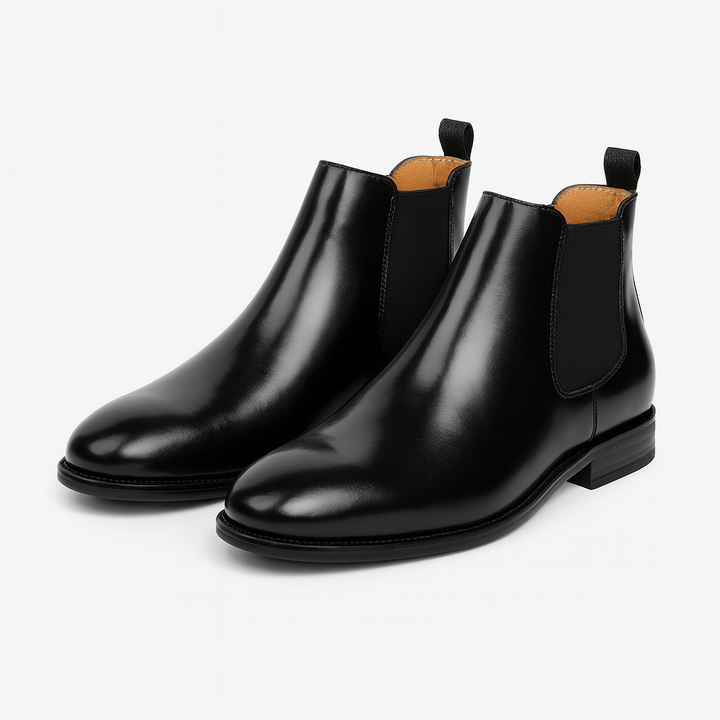 Klassiska Chelsea-stövlar | Slip-On Design med Elastiska Sidopaneler | Mångsidiga Stövlar för Komfort och Stil 3