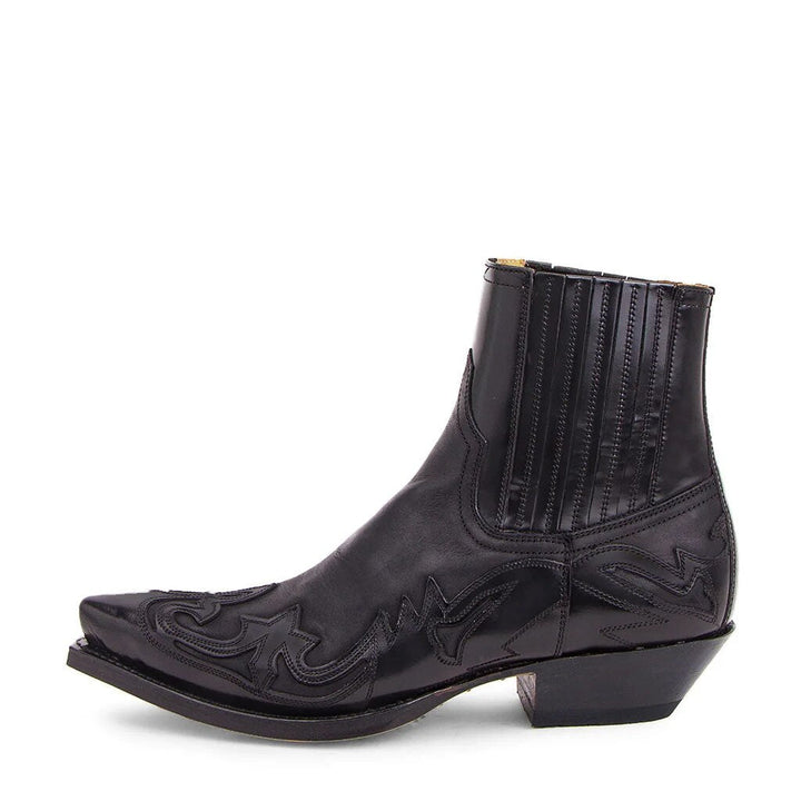 Klassiska Cowboystövlar för Män | Bekväm Slip-On Design för Stil och Mångsidighet 0