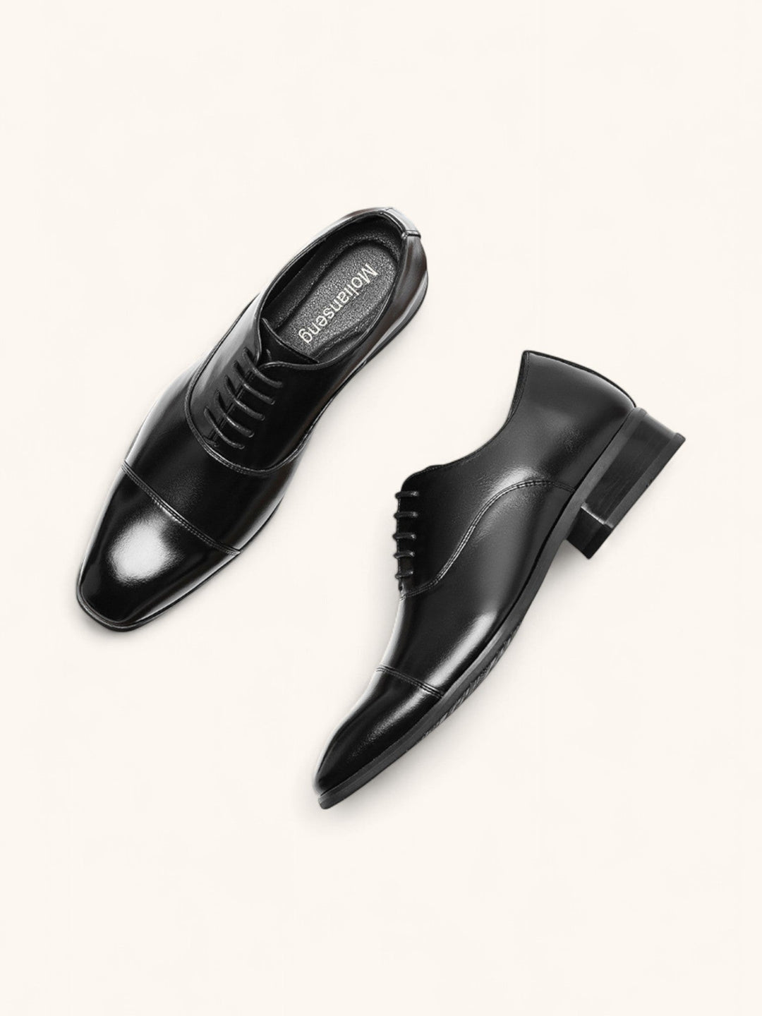 Klassiska Oxford-klänningsskor för Män med Polerad Siluett | Elegant Stil för Formella Tillfällen 3