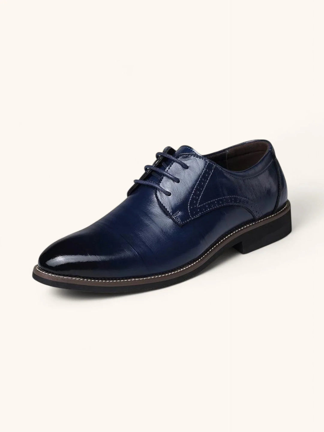Klassiska Oxford Skor för Män med Elegant Brogue-Design | Tidlös Stil för Formella Tillfällen 4