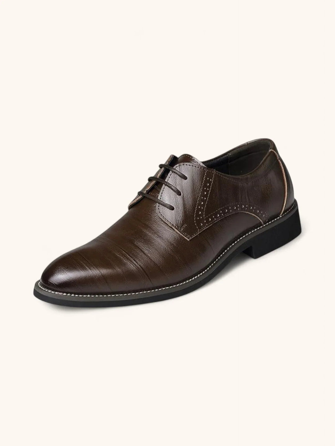 Klassiska Oxford Skor för Män med Elegant Brogue-Design | Tidlös Stil för Formella Tillfällen 5