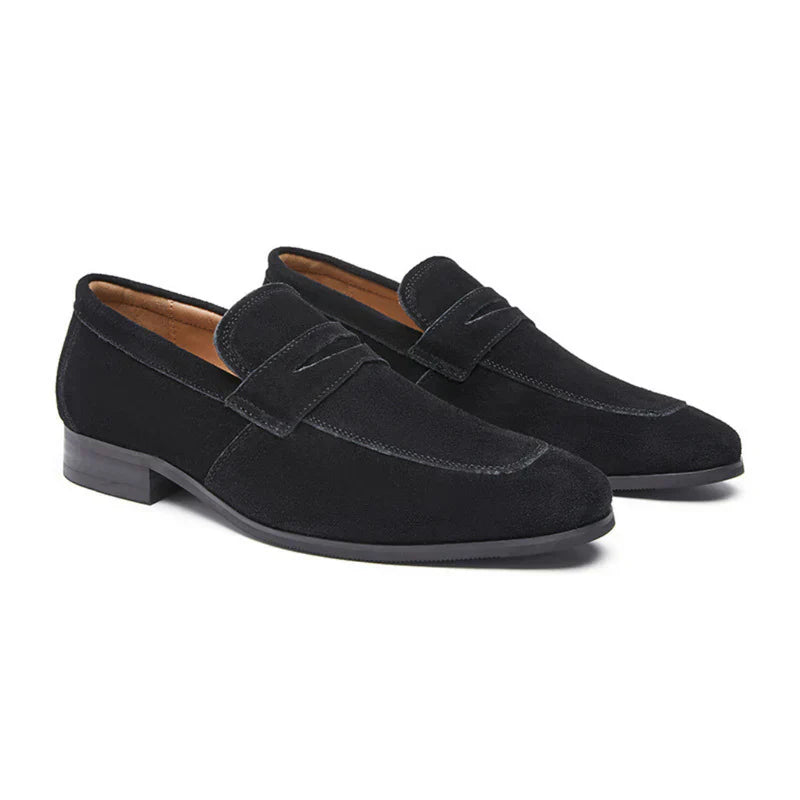 Klassiska Penny Loafers för Män med Handsydda Detaljer | Elegant Slip-On Design för Tidlös Stil 0