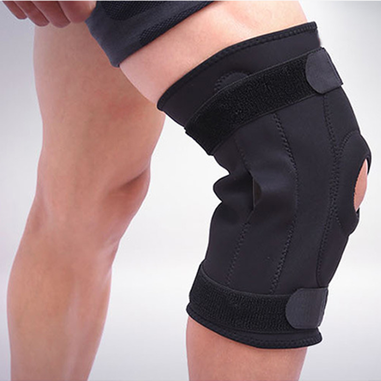 Knäskydd Löpning | Stabiliserande Neopren med Justerbara Band | Extra Stöd för Optimal Komfort 2