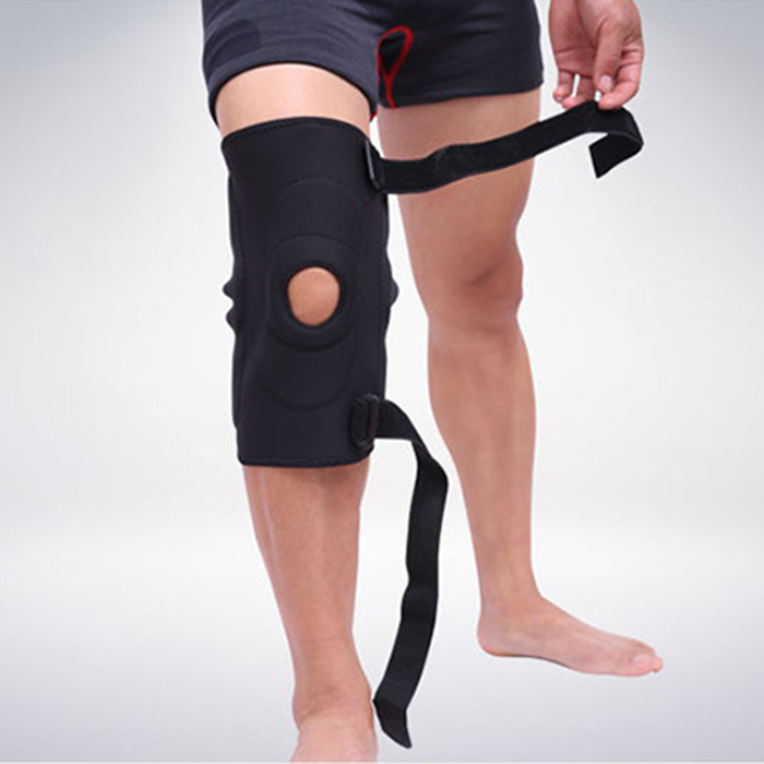 Knäskydd Löpning | Stabiliserande Neopren med Justerbara Band | Extra Stöd för Optimal Komfort 3