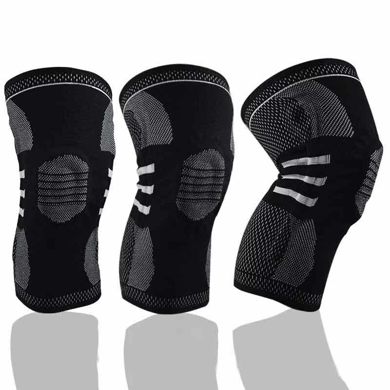 Knäskydd för Löpning | Kompressionsknäskydd med Gel Pad &amp; Antislip | Optimal Stöd för Aktiv Livsstil 1