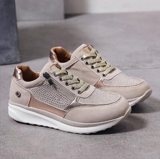 Komfort Sneakers | Ortopediska Sneakers med Blixtlås &amp; Andningsbart Material | Optimal Stöd för Ditt Dagliga Liv 2