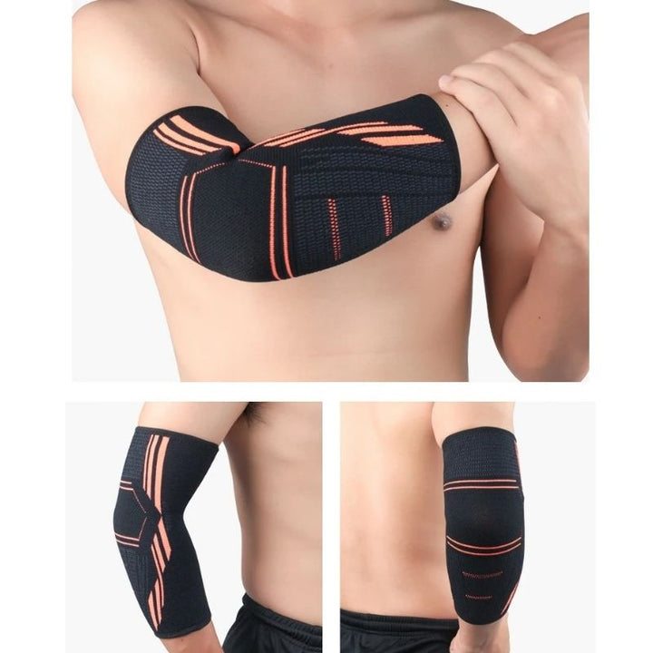 Kompressionsarmbågsstöd | Justerbart Stöd för Armbåge med Anatomisk Passform | Lindrar Smärta och Främjar Återhämtning 4