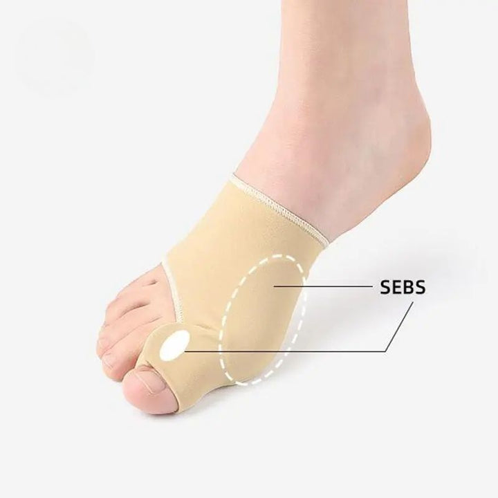 Korrigerande Tåseparerare för Hallux Valgus med Ergonomisk Design | Bekväm Strumpa för Smärtlindring 4
