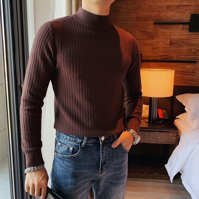 Liam | Elegant Klassisk Pullovertröja för Herr 1