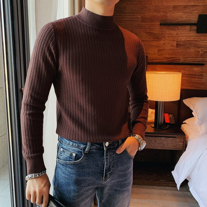 Liam | Elegant Klassisk Pullovertröja för Herr 1