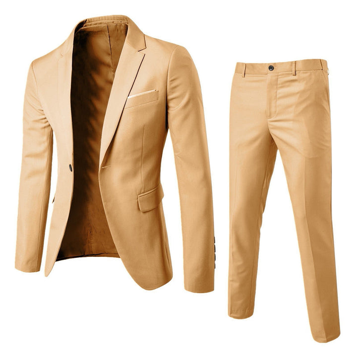 Liam | Elegant Slim Fit Herrkostym i Två Delar 2