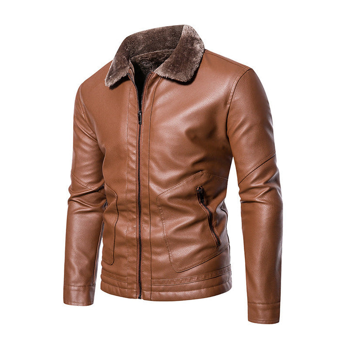 Liam | Elegant Slim Fit Vinterjacka Dam i PU-Läder 1
