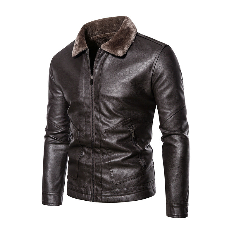 Liam | Elegant Slim Fit Vinterjacka Dam i PU-Läder 2