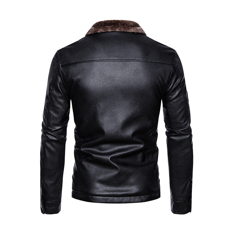 Liam | Elegant Slim Fit Vinterjacka Dam i PU-Läder 3