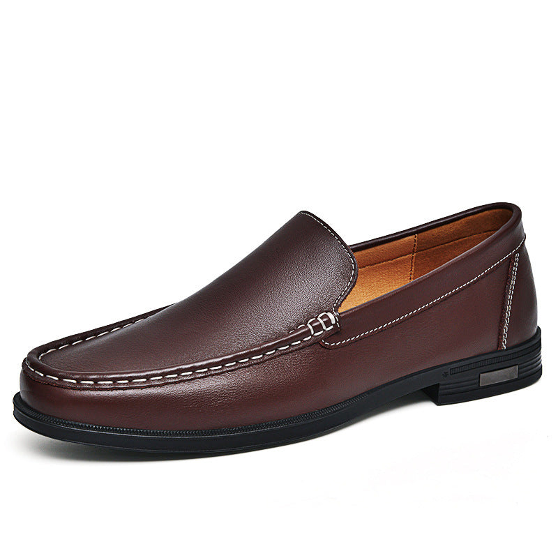 Liam | Elegant Slip-On Affärsskor med Gummisula för Män 1