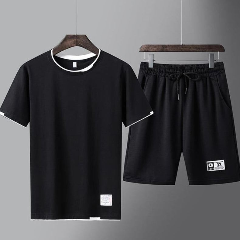 Liam | Lätt Sommar Sportset för Män, Avslappnad och Modern 0