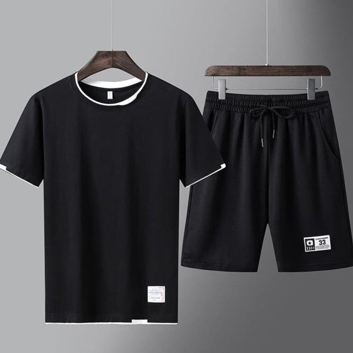 Liam | Lätt Sommar Sportset för Män, Avslappnad och Modern 0
