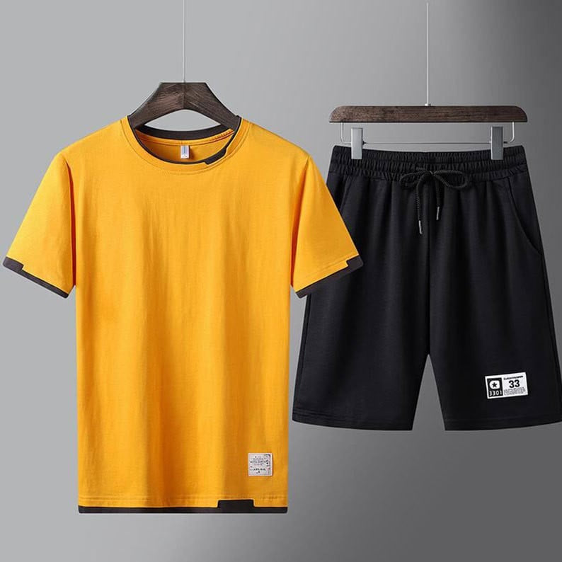 Liam | Lätt Sommar Sportset för Män, Avslappnad och Modern 1