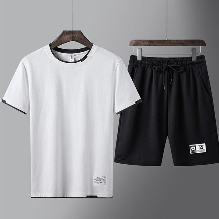 Liam | Lätt Sommar Sportset för Män, Avslappnad och Modern 2