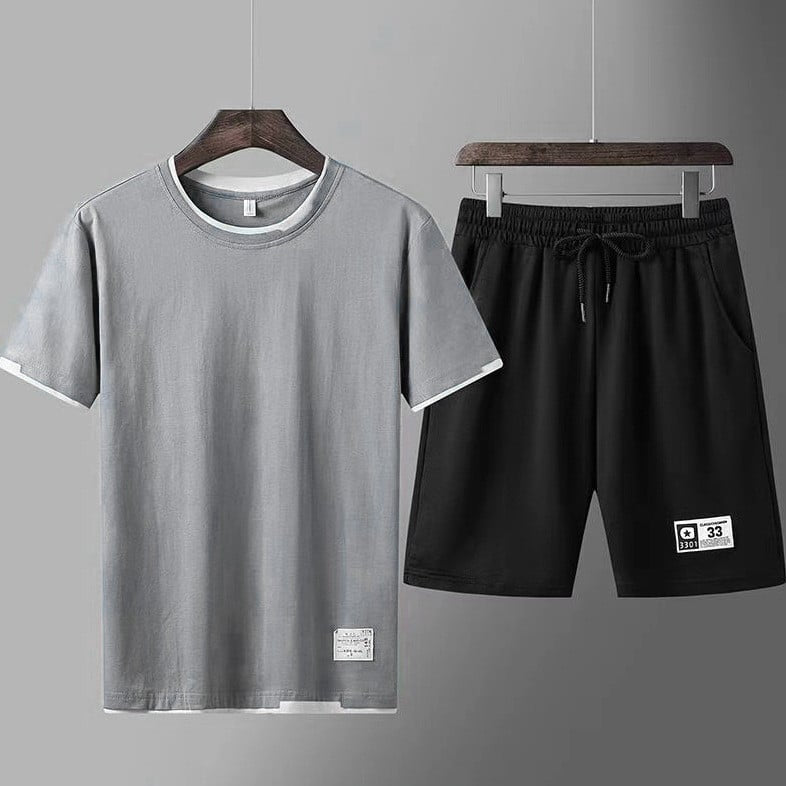 Liam | Lätt Sommar Sportset för Män, Avslappnad och Modern 3