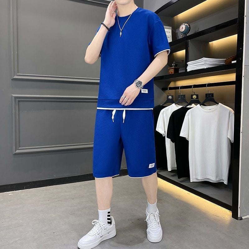 Liam | Lätt Sommar Träningsset med T-shirt och Shorts 1