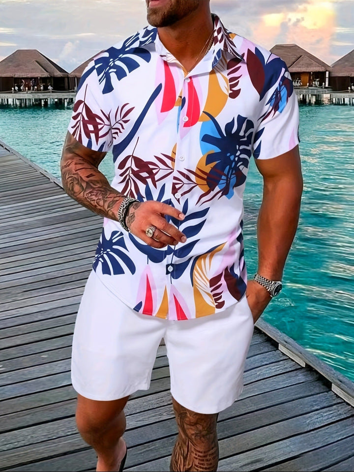 Liam | Lätt Sommarset med Kortärmad T-Shirt och Shorts 5